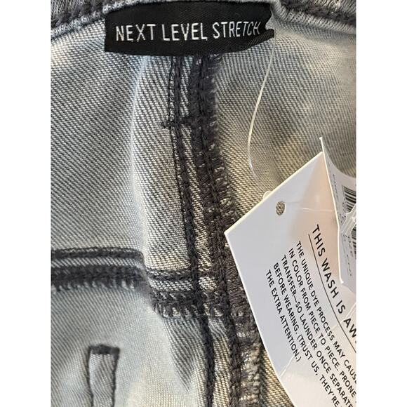 NEW Women’s American Eagle Gray Hi-Rise Jegging Next Level Stretch Size 10 - Picture 2 of 4